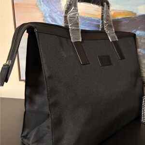 Giorgio Armani Black Briefcase-GWP